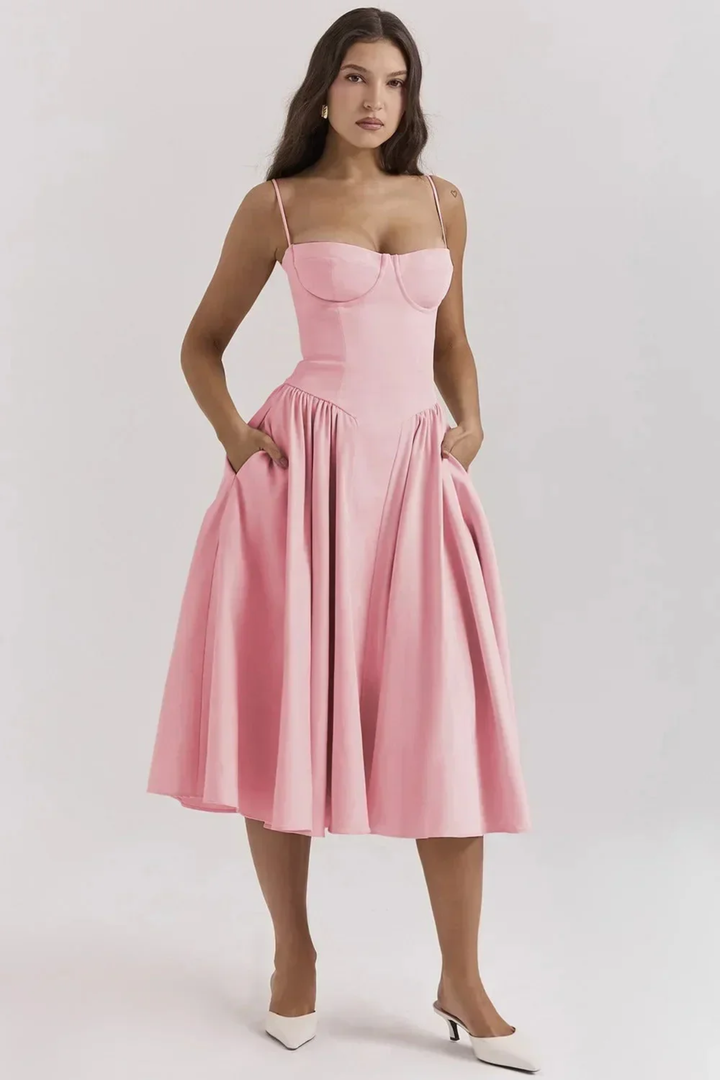 Kiki | Retro-Inspired Midi Dress