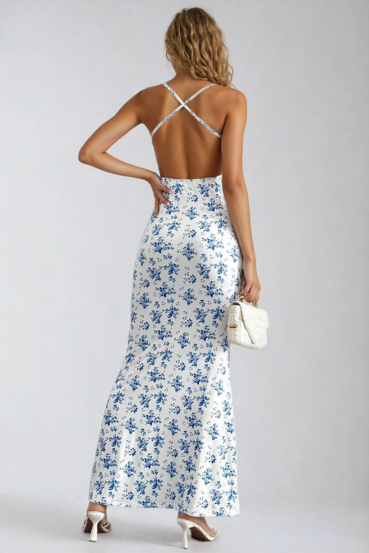 Selene | Fitted Maxi Dress