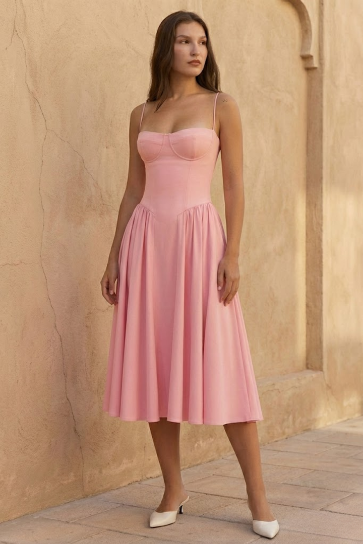 Kiki | Retro-Inspired Midi Dress