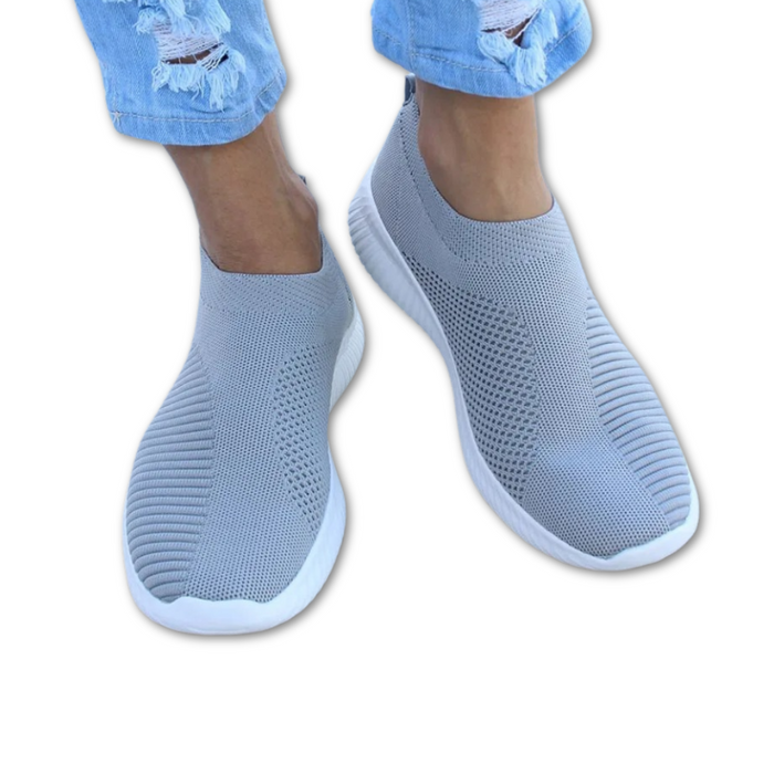 Women's Slip-On Mesh Sneakers with Memory Foam Sole