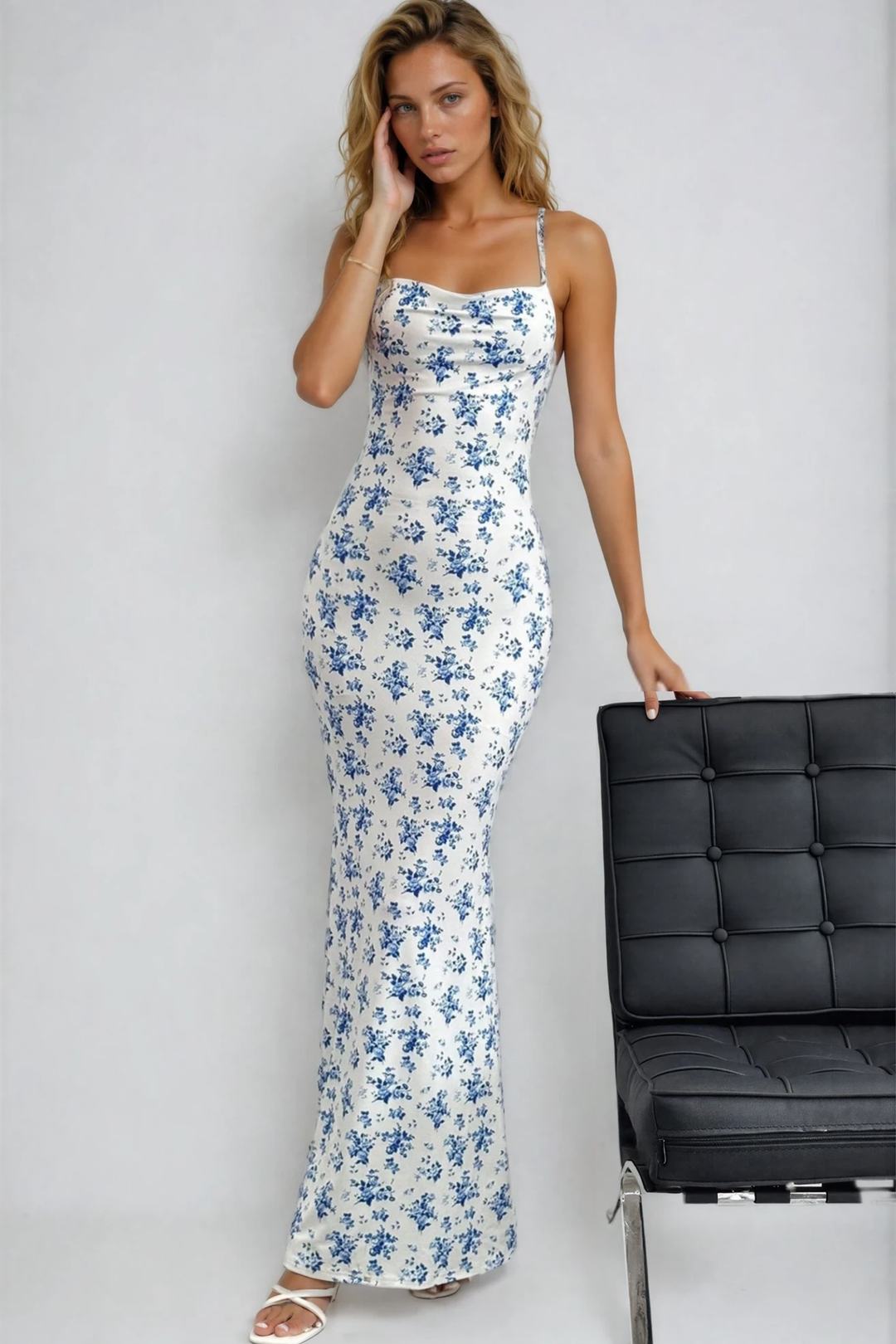 Selene | Fitted Maxi Dress