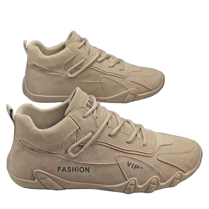 Women's Chunky Sneakers with Lace-Up and Adjustable Strap