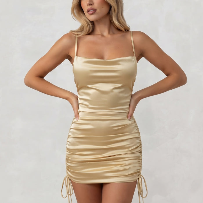 Marin | Mini Dress with Wrap Front