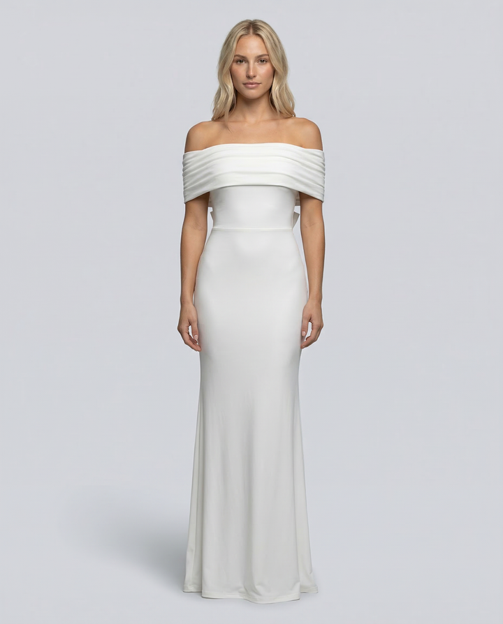Sophia | Maxi Dress with Off-Shoulder Neckline