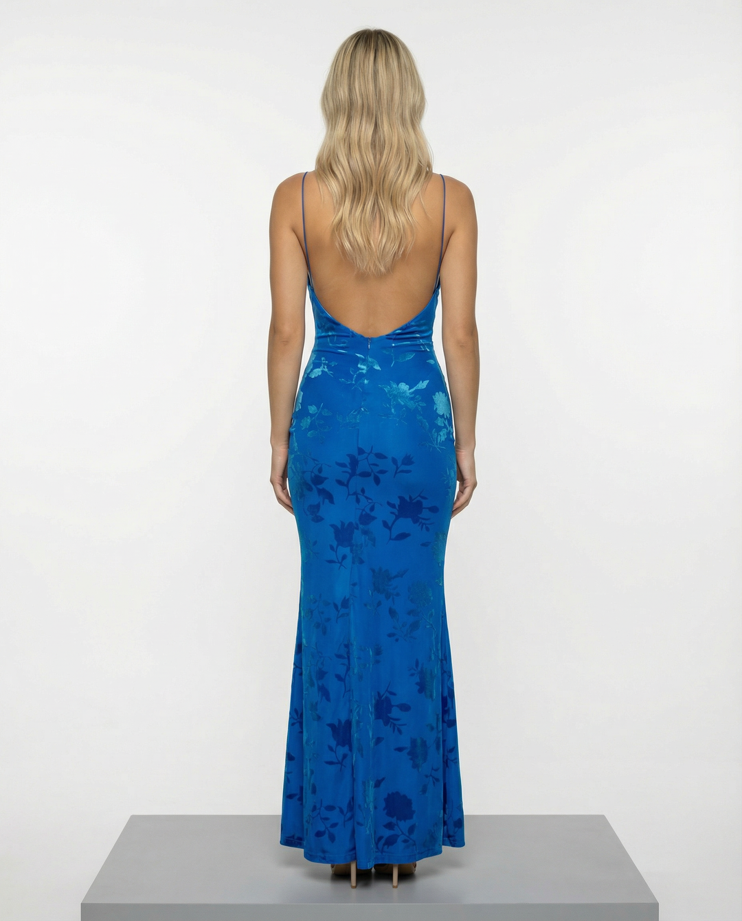 Pretoria | Maxi Dress with Cowl Neck and Open Back